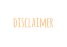 disclaimer
